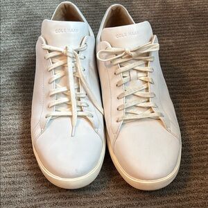 Cole Haan White Minimalist Sneakers